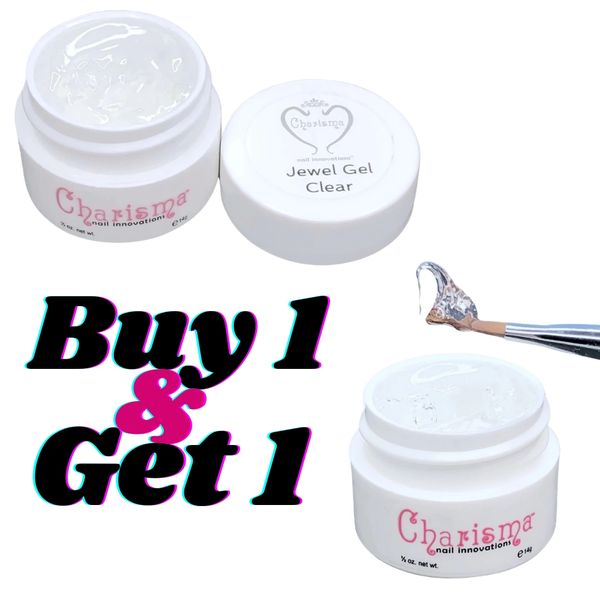 HOLIDAY DEAL: BUY a Charisma Jewel Gel Clear GET a Jewel Gel Clear FREE with purchase