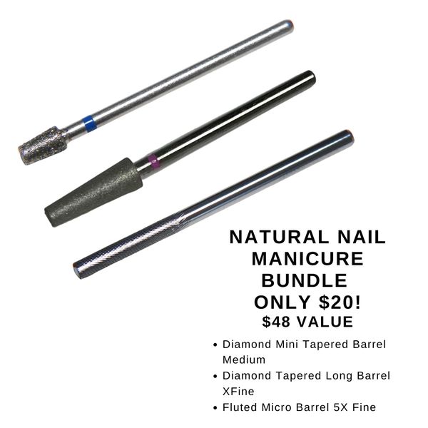 BLACK FRIDAY DEAL: Natural Nail Manicure Bit Bundle