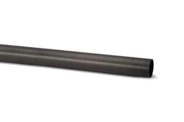 5.5m Round Down Pipe Black 68mm (FRP550)