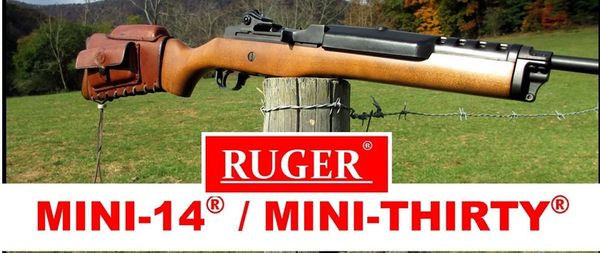 Ruger Mini 14/ Ruger Mini 30 Stock cover with cheek riser | Rick Lowe Custom  Leather, Harnessed Rifle Slings, Custom Sheaths