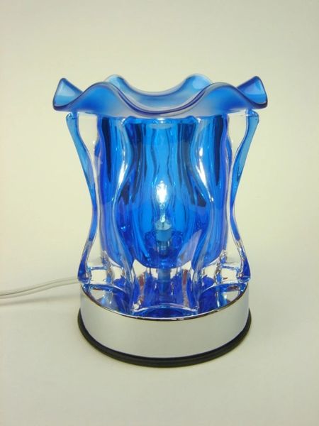 Waterfall Royal Blue Fragrance Oil Warmer 35watt