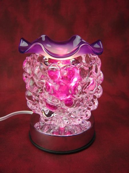 Purple Chunky Fragrance Oil Warmer 35watt