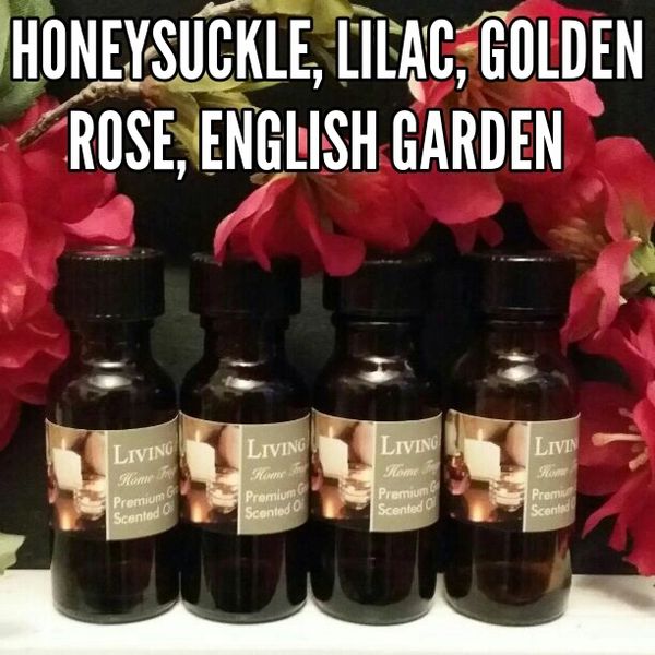 Flower Scented Fragrance Burning Oils