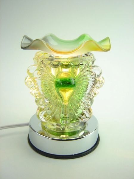Butterfly Mint Green Fragrance Oil Warmer- Item No LA0146