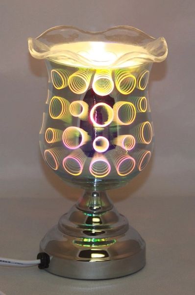 3D Loopy Circle Fragrance Aroma Lamp