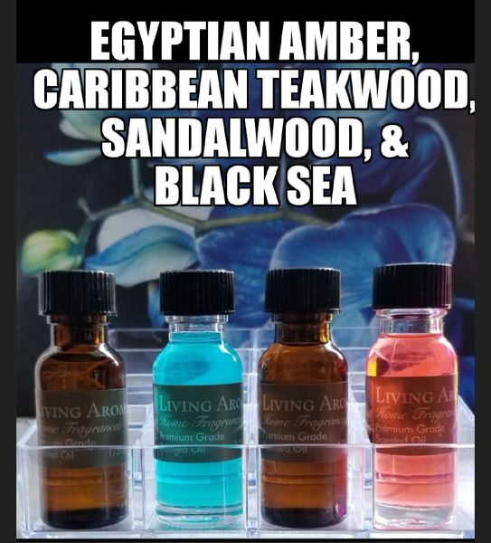 4 oz Candle Scent Oil-CARIBBEAN TEAKWOOD