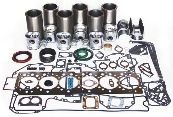 John Deere 6081 (Low Compression Piston, to ESN 200,000) Diesel Engine In-Frame Rebuild Kit TIK526726