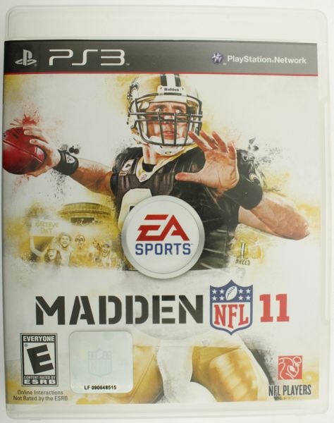 Madden NFL 11 (Sony Playstation 3, 2010)