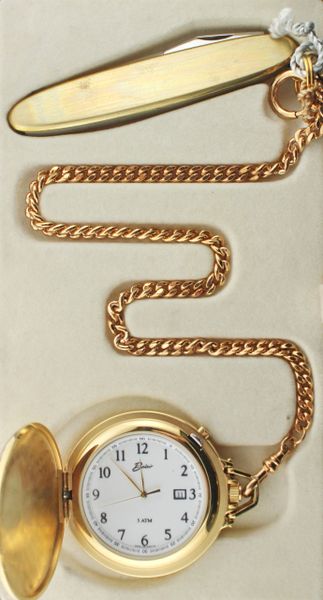 Belair A1615 Gold Tone Pocket Watch JC Jewelry Loan