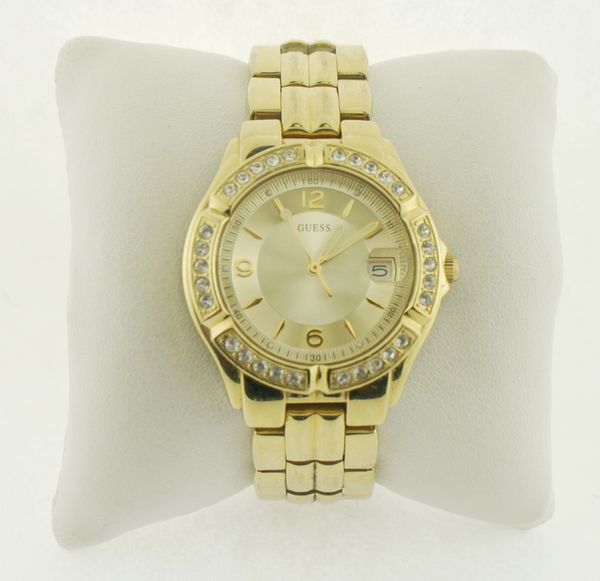 Women S Guess Watch Gold Tone 36mm U85110l1 Jc Jewelry Loan