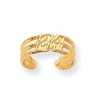 NASCAR Jeff Gordon #24 Toe Ring (JC-688)