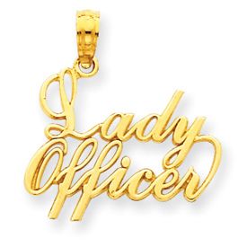 Lady Officer Pendant (JC-689)