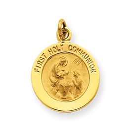 First Holy Communion Medal Charm (JC-726)