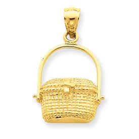 Nantucket Basket Pendant (JC-671)