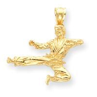 Solid 3D Karate Man Pendant (JC-956)