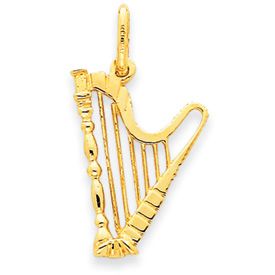 Small Harp Charm (JC-1016)