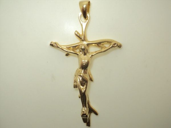 Branch Crucifix Charm (JC-310)