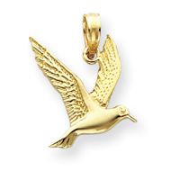 Polish Seagull Flying Fancy Pendant (JC-297)