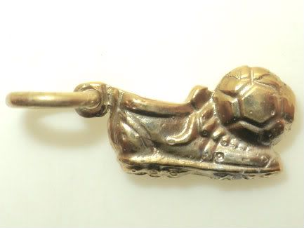 Soccer Cleat with Ball Charm (JC-080)