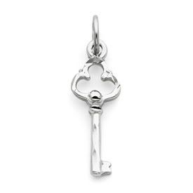 Diamond Cut Key Charm (JC-057)