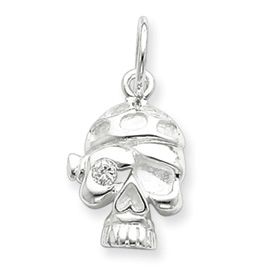 CZ Skull w/ Bandana (JC-682)