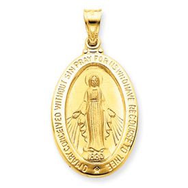 Extra Large Miraculous Medal Pendant (JC-763)