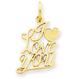 I Love You Little heart Charm (JC-803)