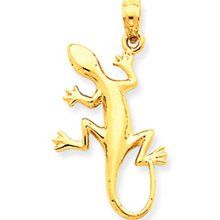 Polished Lizard Pendant (JC-893)