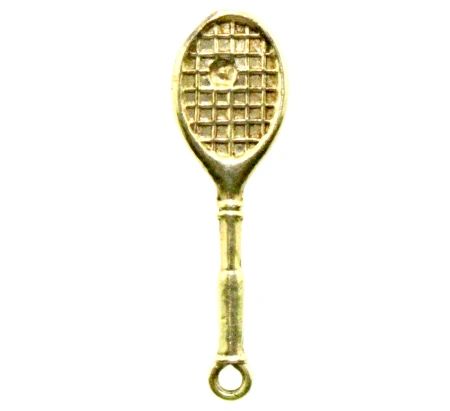 Tennis Racket with Ball Charm (JC-289)
