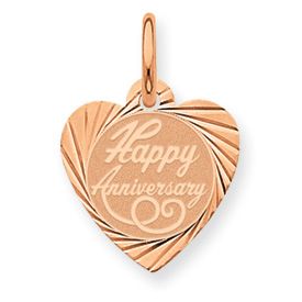 Happy Anniversary Heart Charm (JC-106)