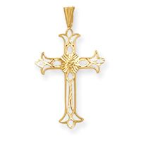 Art Deco Cross Charm (JC-096)