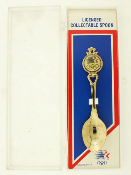 Vintage Collector Souvenir Spoon Los Angeles 23rd Olympics 1984
