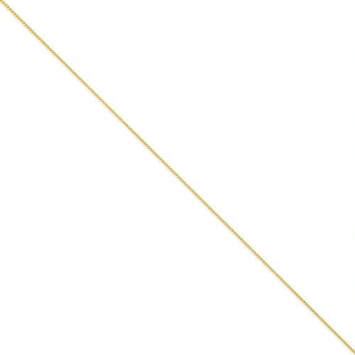 14k 0.95 mm Parisian Wheat Chain