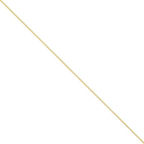 14k 0.95 mm Parisian Wheat Chain