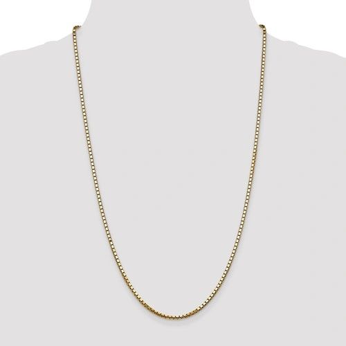 14k 2.5 mm Box Chain