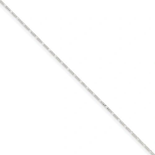 Sterling Silver 1.5 mm Figaro Chain