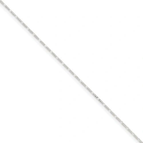 Sterling Silver 1.5 mm Figaro Chain