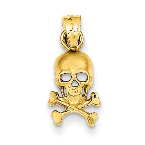 Skull And Cross Bones Pendant (K3163)