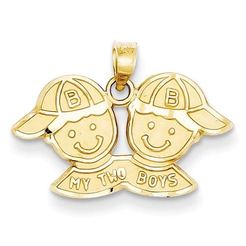 My Two Boys Charm (JC-1142)