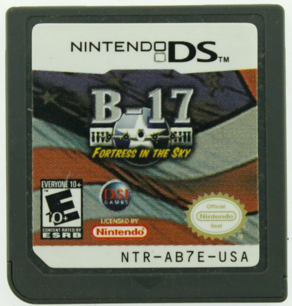 B-17: Fortress in the Sky (Nintendo) DS Lite DSi XL 3DS (GAME ONLY)