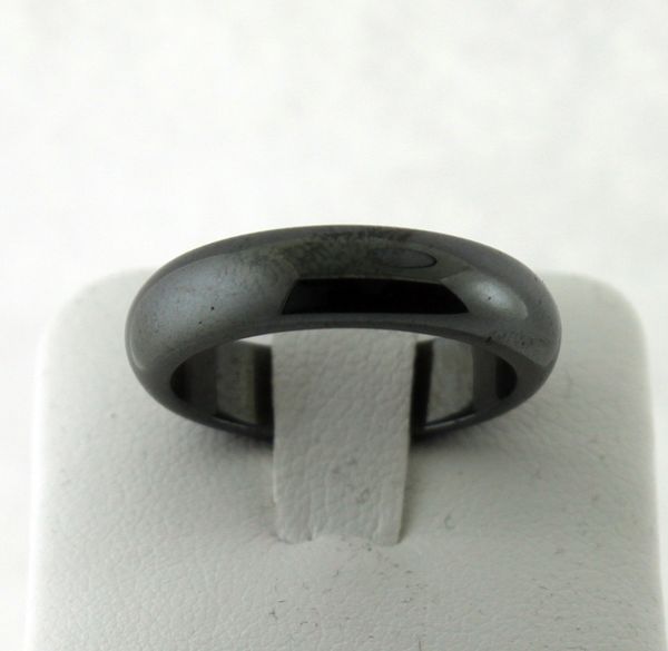 6mm Black Tungsten Wedding Band