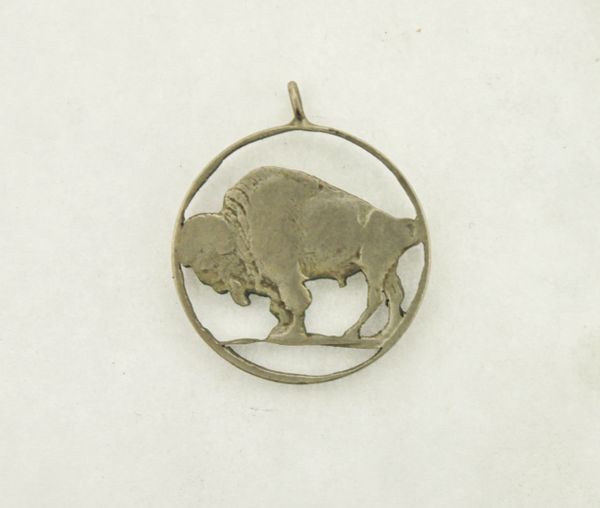 Buffalo Nickel Cut Out Coin Charm