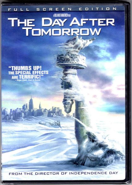 The Day After Tomorrow (DVD, 2004)