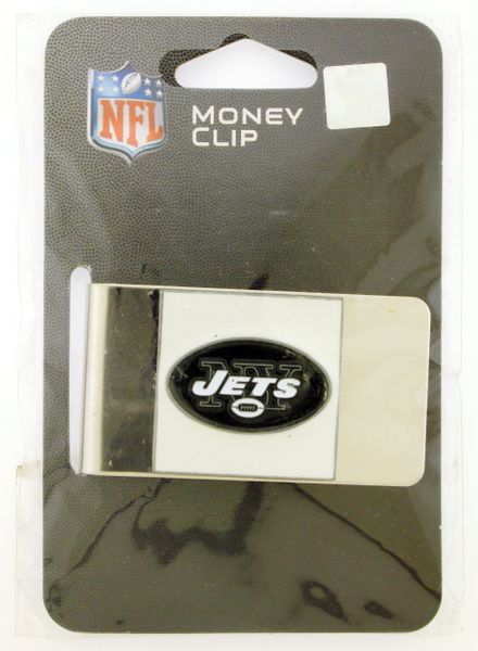 New York Jets Steel Money Clip