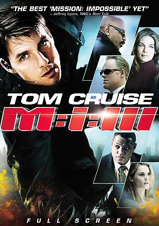 Mission: Impossible III (DVD, 2006, Full Screen)