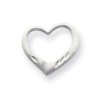 Diamond Cut Heart Slide (JC-019)