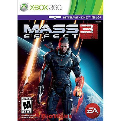 Mass Effect 3 (Microsoft Xbox 360, 2012)