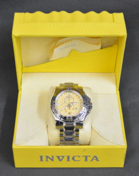 INVICTA 15305 Excursion Chronograph Gold Dial Men's Watch