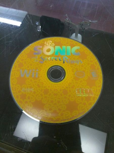 Sonic and the Secret Rings (Nintendo Wii, 2007 - DISC ONLY)