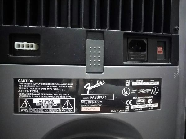 Fender Passport PA System with Speakers